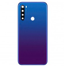 Задняя панель корпуса для Xiaomi Redmi Note 8T, синяя (Starscape Blue) + стекло камеры