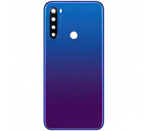 Задняя панель корпуса для Xiaomi Redmi Note 8T, синяя (Starscape Blue) + стекло камеры