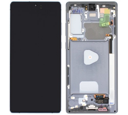 Дисплей для Samsung N980F Galaxy Note 20, N981 Galaxy Note 20 5G, серый (Mystic Gray), с рамкой, High Copy (OLED) Дисплей для Samsung N980F Galaxy Note 20, N981 Galaxy Note 20 5G, серый (Mystic Gray), с рамкой, High Copy (OLED)