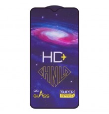 Защитное стекло ASP для Xiaomi Redmi Note 8T, 0,33 мм 9H, совместимо с чехлом, Full Glue, черный, HD+
