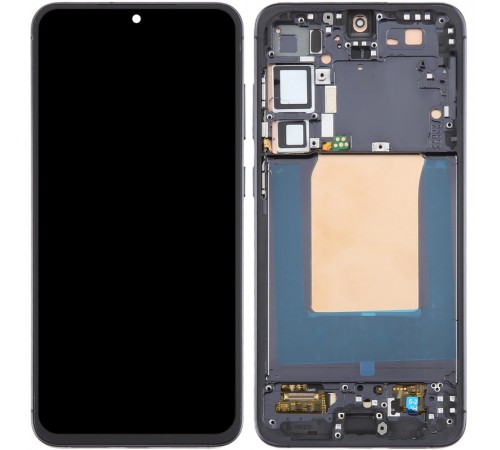 Дисплей для Samsung S936 Galaxy S25 Plus, синий (Blue Black), с рамкой, Original