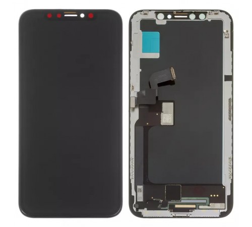 Дисплей для iPhone X, чорний, з рамкою, High Copy (OLED), imisu OEM soft Дисплей для iPhone X, чорний, з рамкою, High Copy (OLED), imisu OEM soft