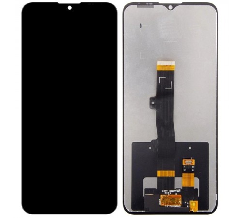 Дисплей для Motorola Moto E7 Power PAMH0001IN, черный, с рамкой, Original (PRC)