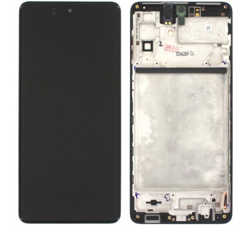 Дисплей для Samsung M515 Galaxy M51, черный, с рамкой, Copy (TFT) Дисплей для Samsung M515 Galaxy M51, черный, с рамкой, Copy (TFT)