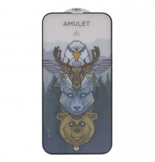 Захисне скло iNobi Amulet для Apple iPhone 13 Pro Max, iPhone 14 Plus, Full Glue, Anti-Static, (без упаковки), чорний