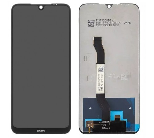 Дисплей для Xiaomi Redmi Note 8T, чорний, Лого Redmi, без рамки, High Copy M1908C3XG