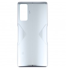 Задняя панель корпуса для Xiaomi Poco F4 GT, серебристая (Knight Silver), глянцевая, Copy
