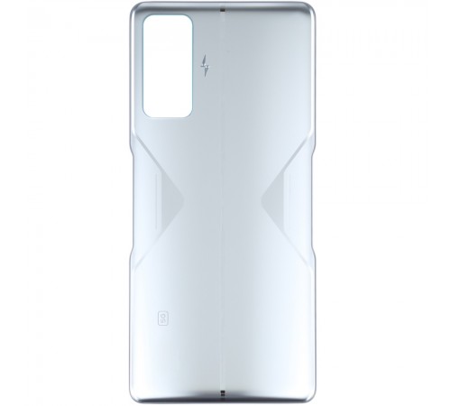 Задняя панель корпуса для Xiaomi Poco F4 GT, серебристая (Knight Silver), глянцевая, Copy Задняя панель корпуса для Xiaomi Poco F4 GT, серебристая (Knight Silver), глянцевая, Copy