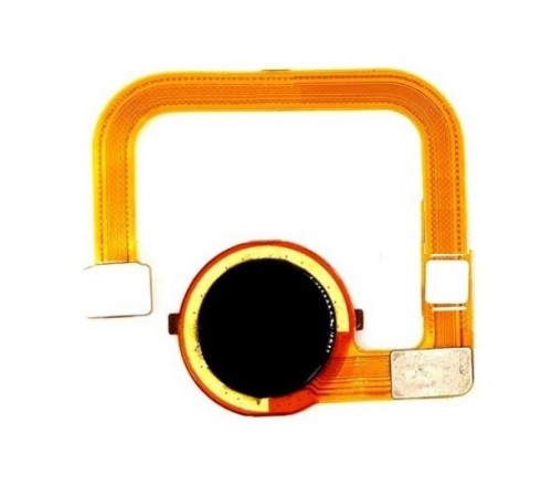 Шлейф для Xiaomi Redmi Note 9, сканера отпечатка пальца (Touch ID), серый (Midnight Grey), Original (PRC)