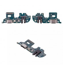 Шлейф для Realme 9i 5G, C35, Narzo 50, Narzo 50A, коннектора наушників, коннектора зарядки, з мікрофоном, з компонентами, Copy, плата зарядки