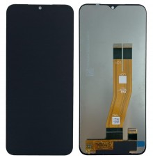 Дисплей для Samsung A145 Galaxy A14, черный, без рамки, Original (PRC), c желтым шлейфом