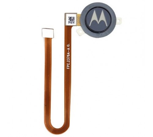 Шлейф для Motorola Moto E6s XT2053, сканера отпечатка пальца (Touch ID), синий (Peacock Blue), Original (PRC)