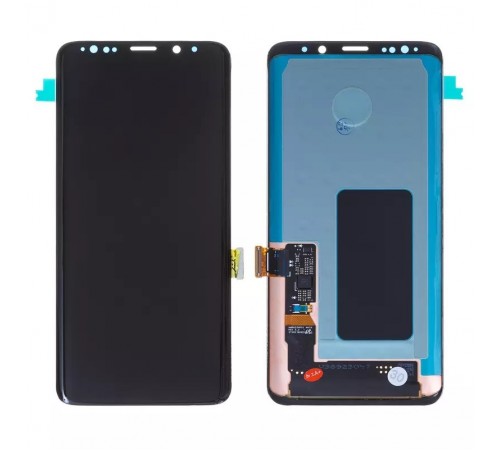 Дисплей для Samsung G965 Galaxy S9 Plus, черный, без рамки, Оригинал (переклеено стекло)