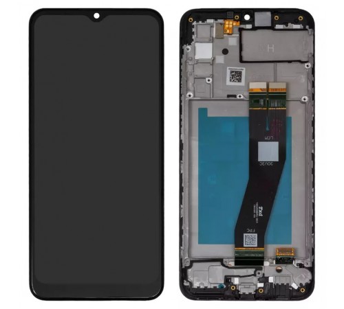 Дисплей для Samsung A025G Galaxy A02s, M025 Galaxy M02s, черный, с рамкой, Original (PRC), c черным шлейфом, (163x72,5 mm) Дисплей для Samsung A025G Galaxy A02s, M025 Galaxy M02s, черный, с рамкой, Original (PRC), c черным шлейфом, (163x72,5 mm)