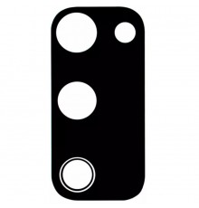 Стекло камеры для Samsung G780 Galaxy S20 FE, G781, черное (Cloud Navy), без рамки