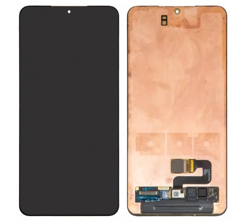 Дисплей для Samsung G996 Galaxy S21 Plus 5G, черный, без рамки, Оригинал (переклеено стекло)