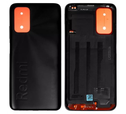 Задняя панель корпуса для Xiaomi Redmi 9T, серая (Carbon Gray)