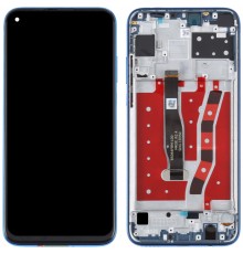 Дисплей для Huawei P20 Lite (2019), Nova 5i, синий, с рамкой, Original (PRC)