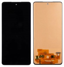 Дисплей для Samsung A536 Galaxy A53 5G, черный, без рамки, Copy (TFT)