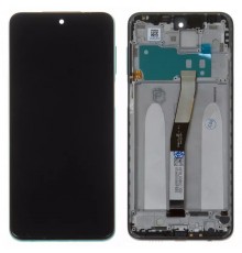 Дисплей для Xiaomi Redmi Note 9 Pro, Redmi Note 9S, зеленый (Tropical Green), с рамкой, Original (PRC), M2003J6B2G, M2003J6A1G