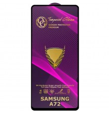 Защитное стекло для Samsung A725 Galaxy A72, 9H, Golden Armor OG, Full-Screen, Full Glue, (без упаковки), черный