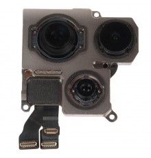 Камера для iPhone 15 Pro, основна, 48MP + 12MP + 12MP, Original (PRC)