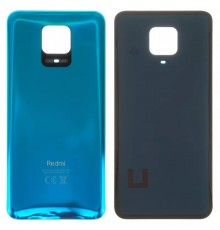 Задняя панель корпуса для Xiaomi Redmi Note 9 Pro, Redmi Note 9 Pro Max, синяя, 64 Мп