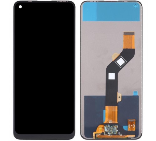 Дисплей для Tecno Camon 16S, Spark 7 Pro (KF8), черный, без рамки, High Copy, CG6, CG6j
