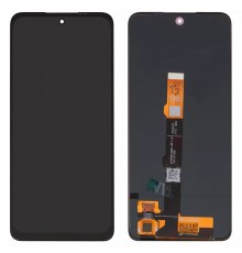 Дисплей для Motorola Moto G42 XT2233, чорний, без рамки, High Copy (OLED)