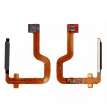 Шлейф для Motorola Moto G14 XT2341, Moto G24 Power, синий, со сканером отпечатков пальцев (Touch ID)