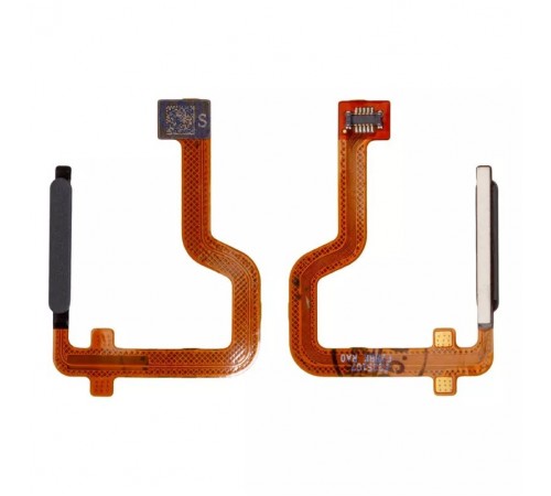 Шлейф для Motorola Moto G14 XT2341, Moto G24 Power, синий, со сканером отпечатков пальцев (Touch ID)