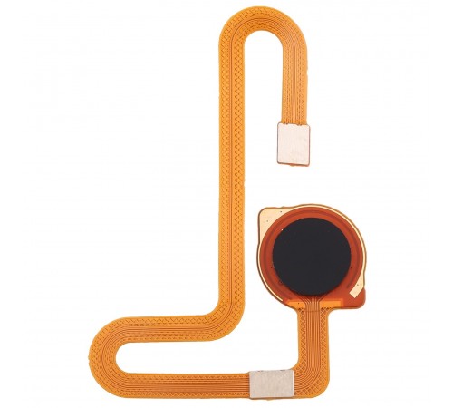 Шлейф для Xiaomi Redmi Note 8, Redmi Note 8 (2021), сканера отпечатка пальца (Touch ID), черный (Space Black)