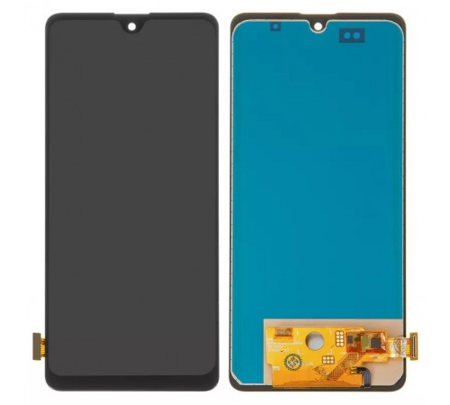 Дисплей для Samsung A515 Galaxy A51, чорний, без рамки, Copy (TFT)