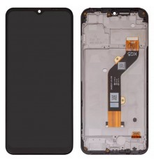 Дисплей для Tecno Spark Go (2022), черный, с рамкой, Original (PRC), KG5m