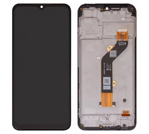 Дисплей для Tecno Spark Go (2022), чорний, з рамкою, Original (PRC), KG5m