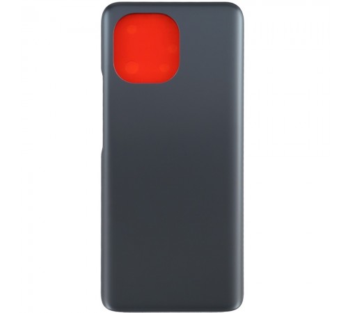 Задняя панель корпуса для Xiaomi Mi 11, черная (глянцевая, High Copy M2011K2C, M2011K2G