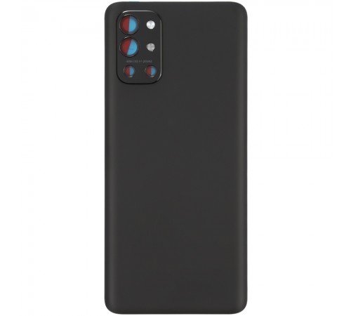 Задня панель корпусу для OnePlus 9R, чорна (Carbon Black) + скло камери