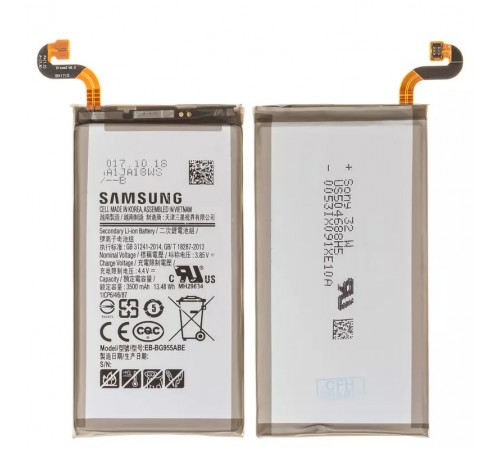 Аккумулятор EB-BG955ABA/EB-BG955ABE для Samsung G955 Galaxy S8 Plus, Li-ion, 3,85 B, 3500 мАч, Original (PRC) Аккумулятор EB-BG955ABA/EB-BG955ABE для Samsung G955 Galaxy S8 Plus, Li-ion, 3,85 B, 3500 мАч, Original (PRC)