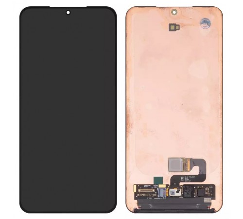 Дисплей для Samsung S926 Galaxy S24 Plus, черный, без рамки, Оригинал (переклеено стекло)
