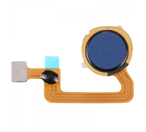 Шлейф для Xiaomi Redmi 12C, сканера отпечатка пальца (Touch ID), синий (Ocean Blue), Original (PRC)