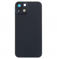 Задняя панель корпуса для iPhone 14, черная + стекло камеры, Original (PRC), Midnight, big hole