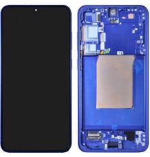 Дисплей для Samsung S936 Galaxy S25 Plus, синий (Navy), с рамкой, High Copy (OLED)