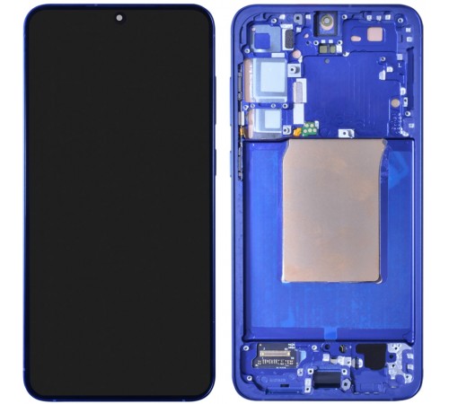 Дисплей для Samsung S936 Galaxy S25 Plus, синий (Navy), с рамкой, High Copy (OLED)