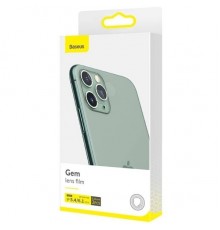 Захисне скло камери для Apple iPhone 12 mini, iPhone 12, 0.25mm, Gem Camera Lens Protective Film, Baseus (SGAPIPH54N-JT02) комплект 2шт.