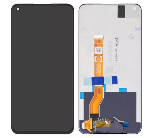 Дисплей для Oppo A36, A76, чорний, без рамки, High Copy, PESM10, CPH2375, BV06663M-L01-MB00, AA255-BOEE, P6604H3L0-FPCA-P1.1  