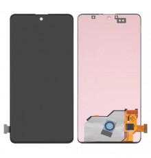 Дисплей для Samsung A515 Galaxy A51, чорний, без рамки, High Copy (OLED)