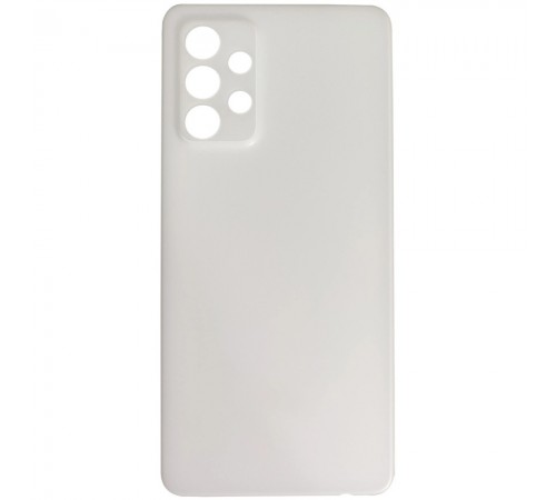 Задня панель корпусу для Samsung A725 Galaxy A72, біла (Awesome White), Copy