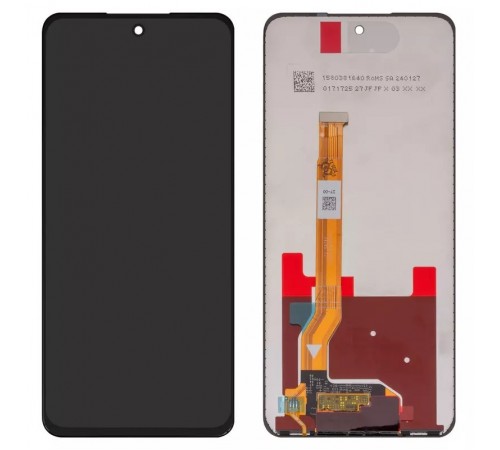 Дисплей для Realme C75 4G RMX3941, черный, без рамки, High Copy 1540481072