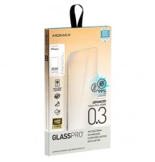 Защитное стекло для Apple iPhone 12 mini, 0.3mm, Glass Pro+ Anti-Bacterial Screen Protector, Momax (PZAP20SBS1T), прозрачное