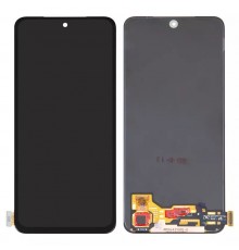 Дисплей для Xiaomi Poco M4 Pro 4G, Redmi Note 11, Redmi Note 11S, Redmi Note 12S, черный, без рамки, Оригинал (переклеено стекло)